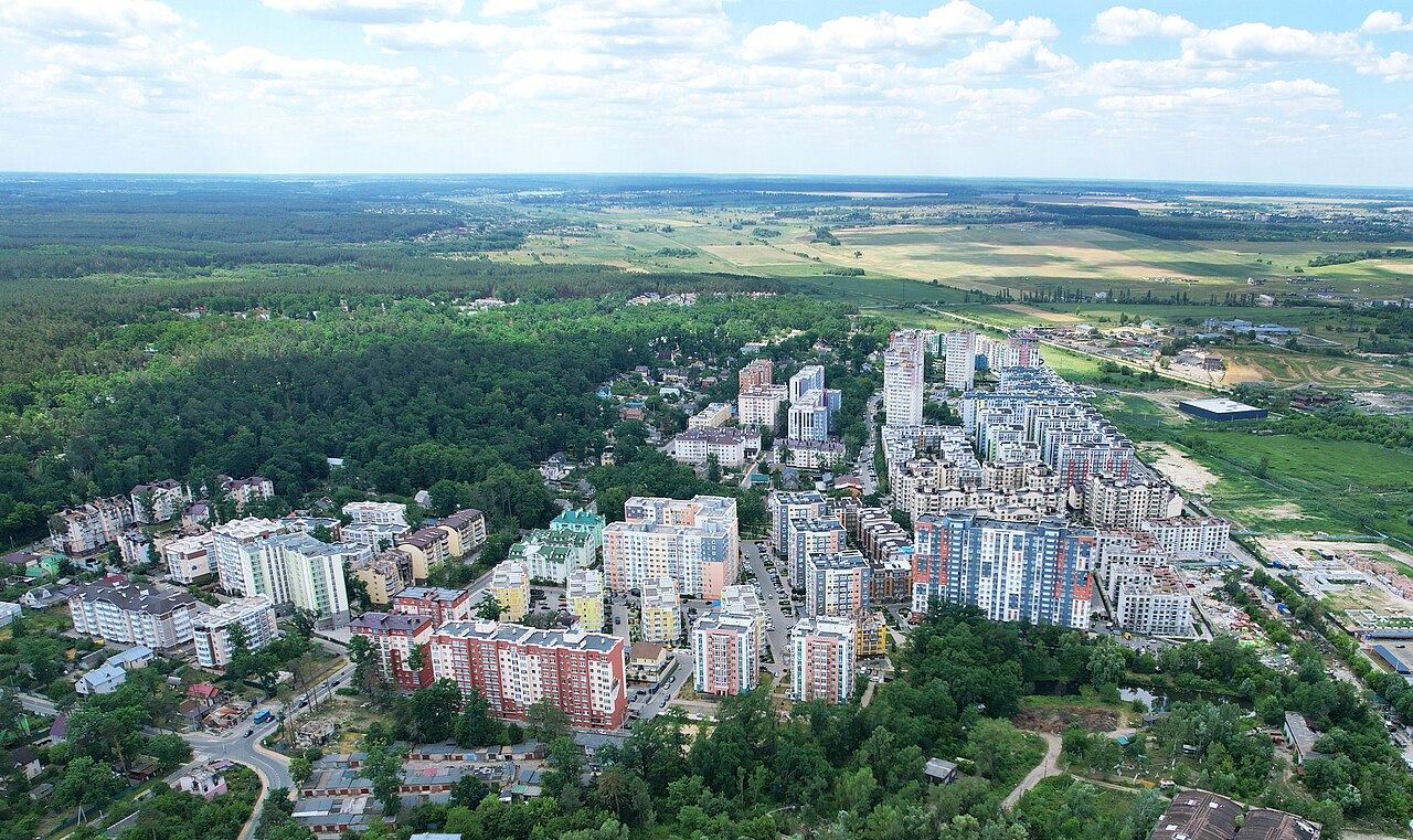 Паркова територія в Ірпені